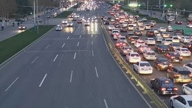 北京市区车水马龙